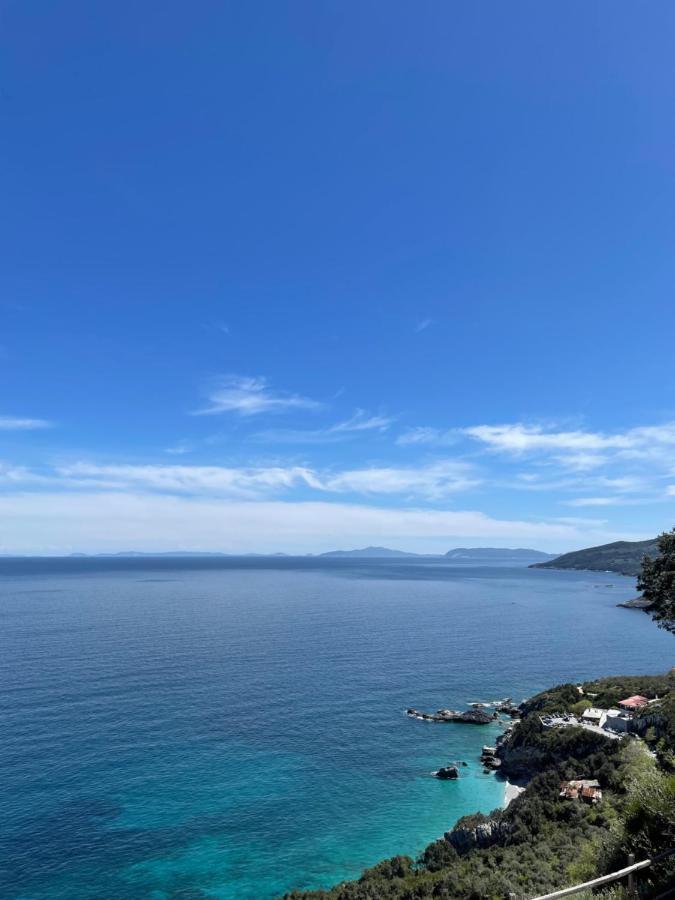 Double Studio Room In Mylopotamos With Beautifull View Tsagarada Bagian luar foto